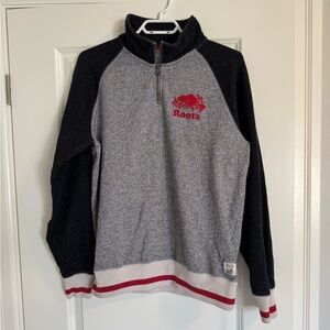 Roots Cabin Heather Gray Knit